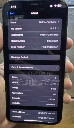 Photo - New Apple iPhone 12 Pro Max 256 GB Blue