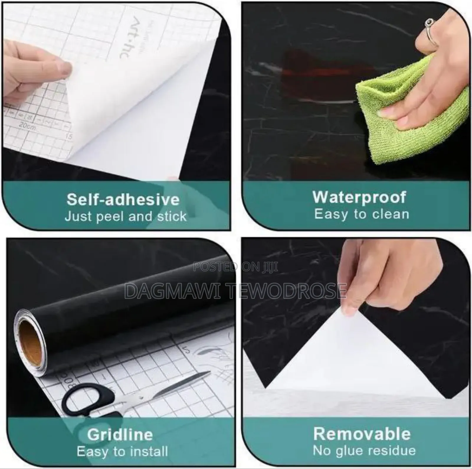  Self Adhesive Waterproof Sticker