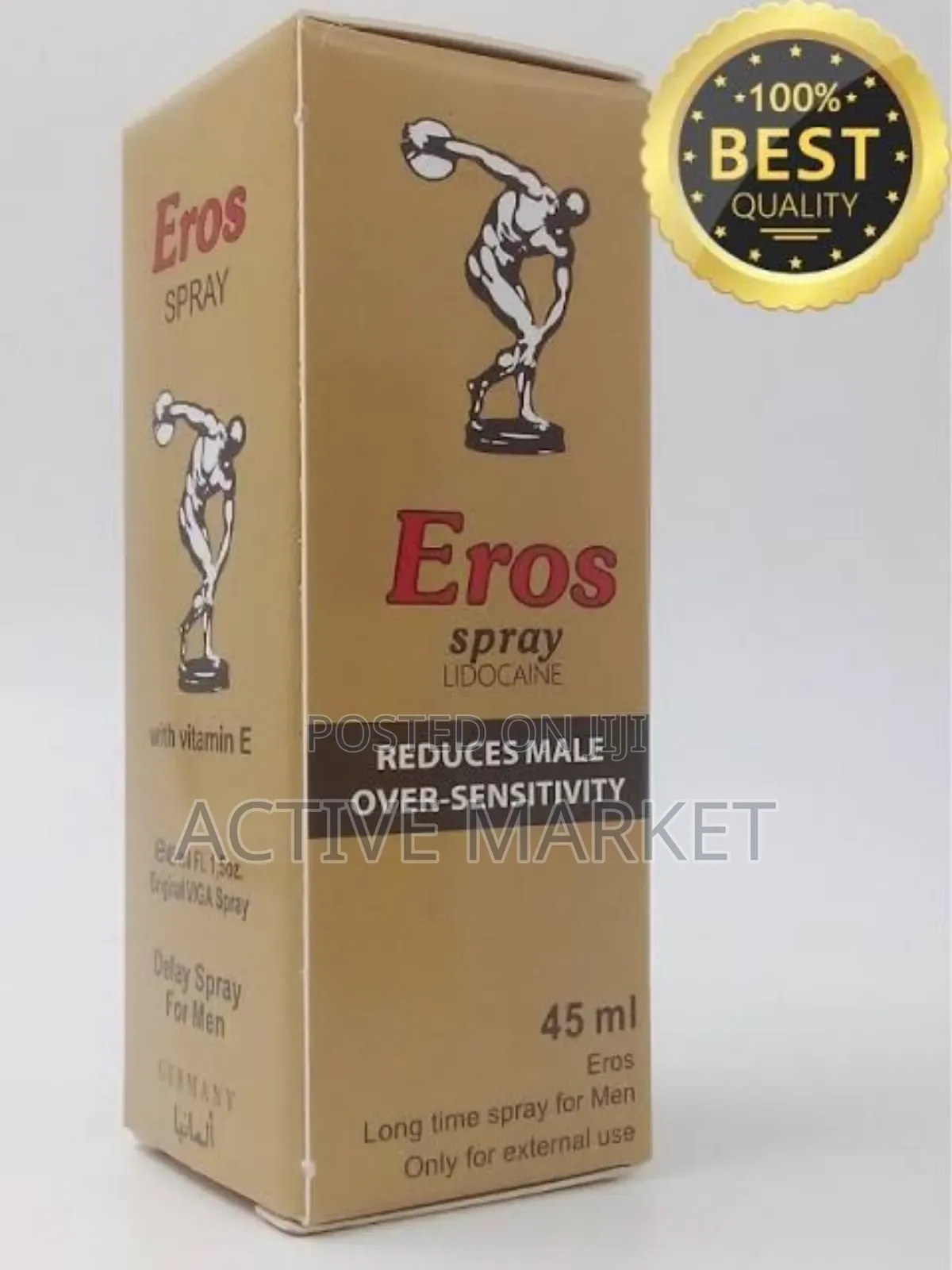 Eros Delay Spray - Long Time Spray for Men