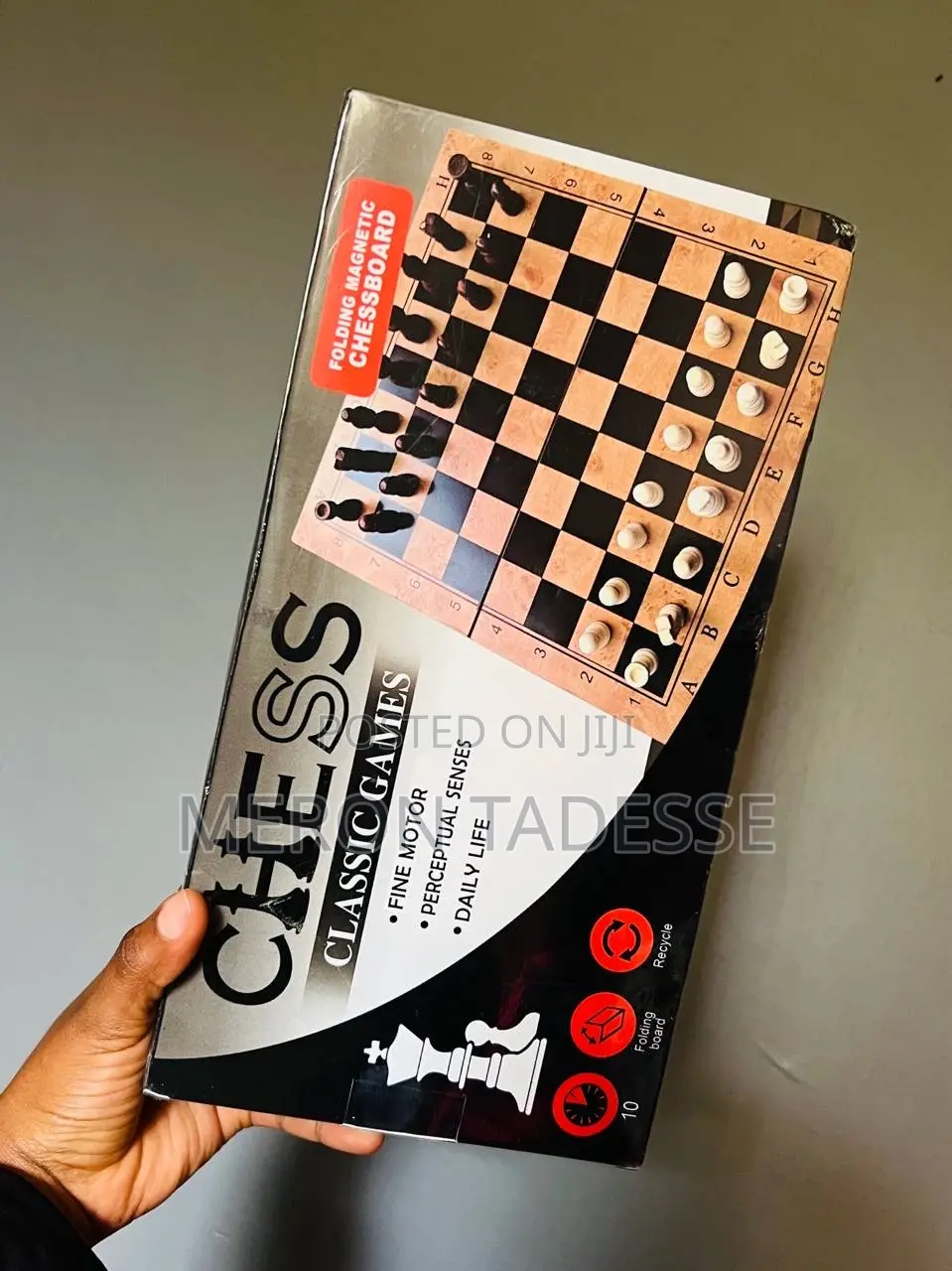 3in1 Wooden Game Set | [Chess+ Checkers ] | 3በ1 ጨዋታ [ ቼዝ + ዳማ ]
