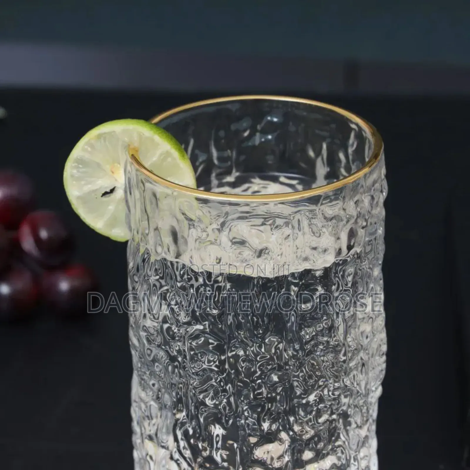 Vintage Water and Juice Glass Cup