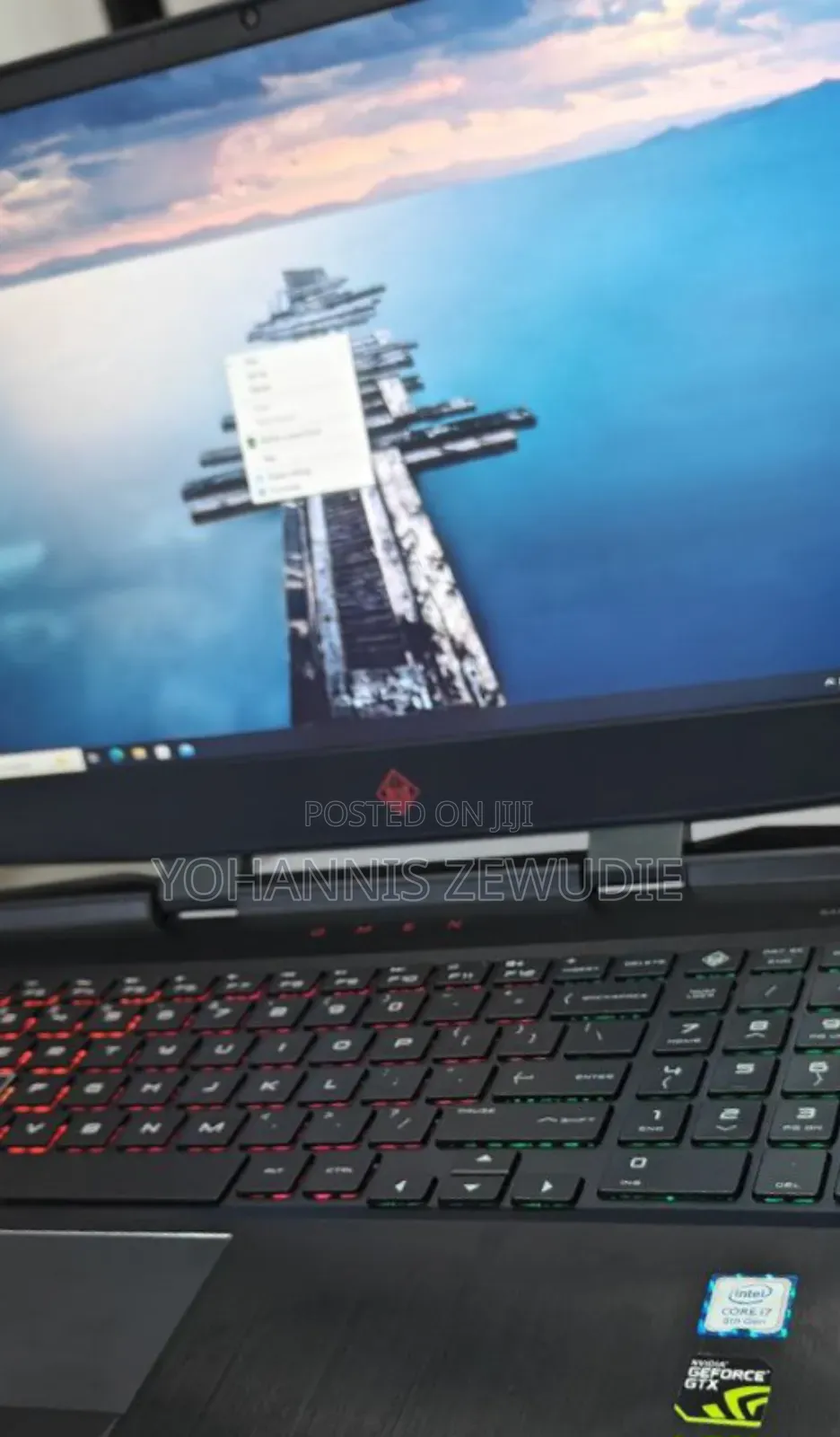 New Laptop HP Omen X 16GB Intel Core I7 SSD 512GB