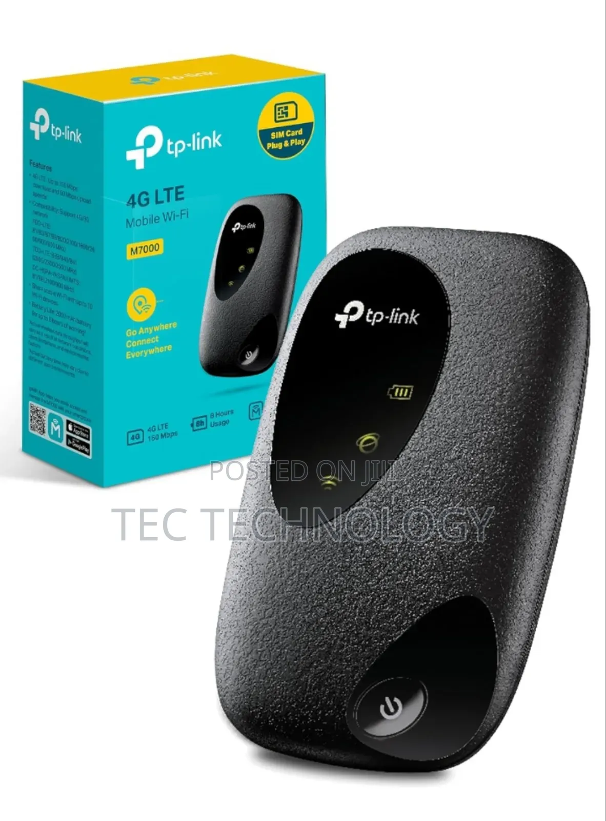 Tp-Link 4g Mobile Wifi Router M7000