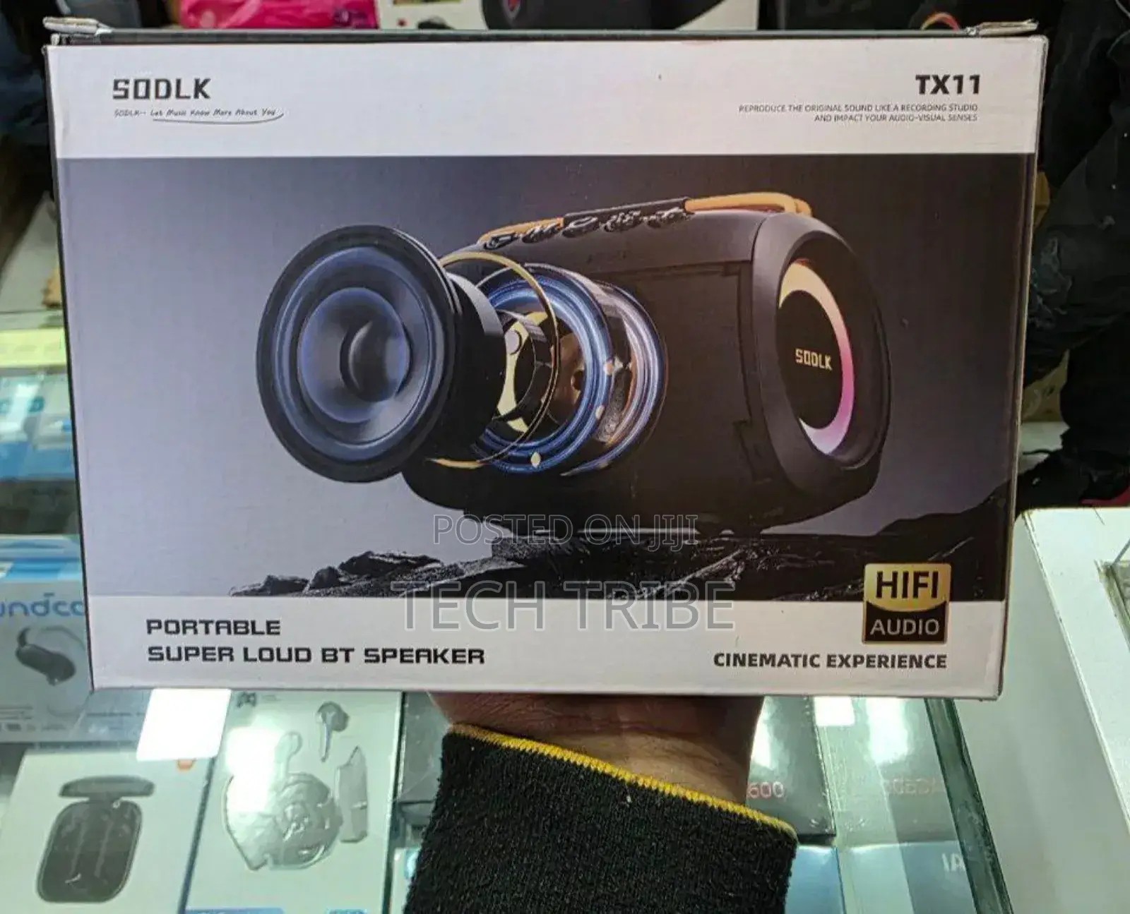 Sodlk Tx11 Portable Bluetooth Speaker - Hifi Audio Powerful 20w Output