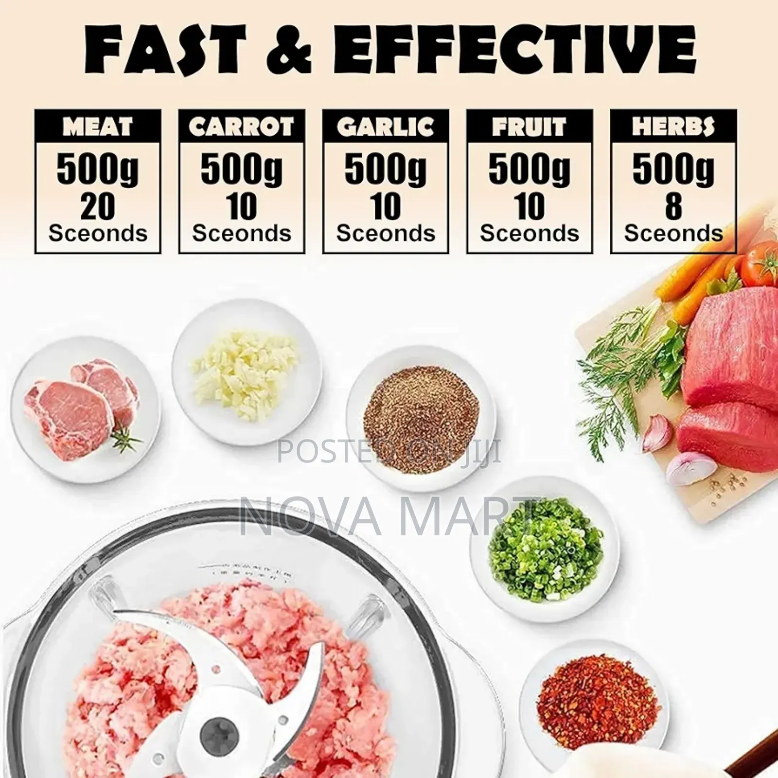 Vista Meat and Vegetable Chopper