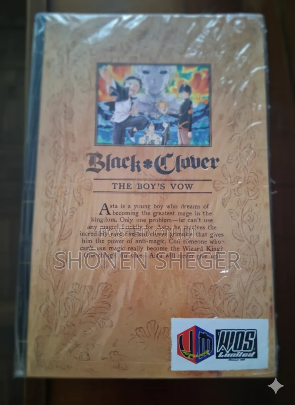 Black Clover Volume 1 Manga