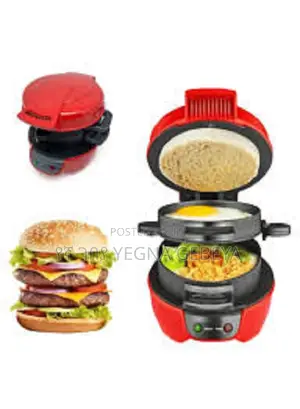 Photo - Silver Love Burger Maker – Model: Sc-2515