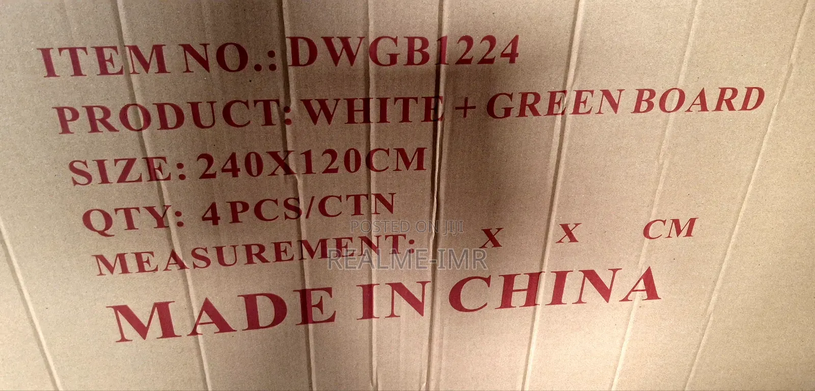 Premium 2-in-1 Whiteboard Greenboard 120x240cm Magnetic