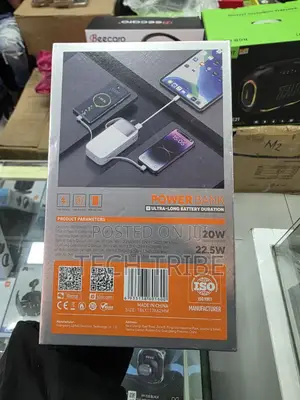 Ldnio Po30 Original Power Bank - 30000mah Super Big Battery Capacity.