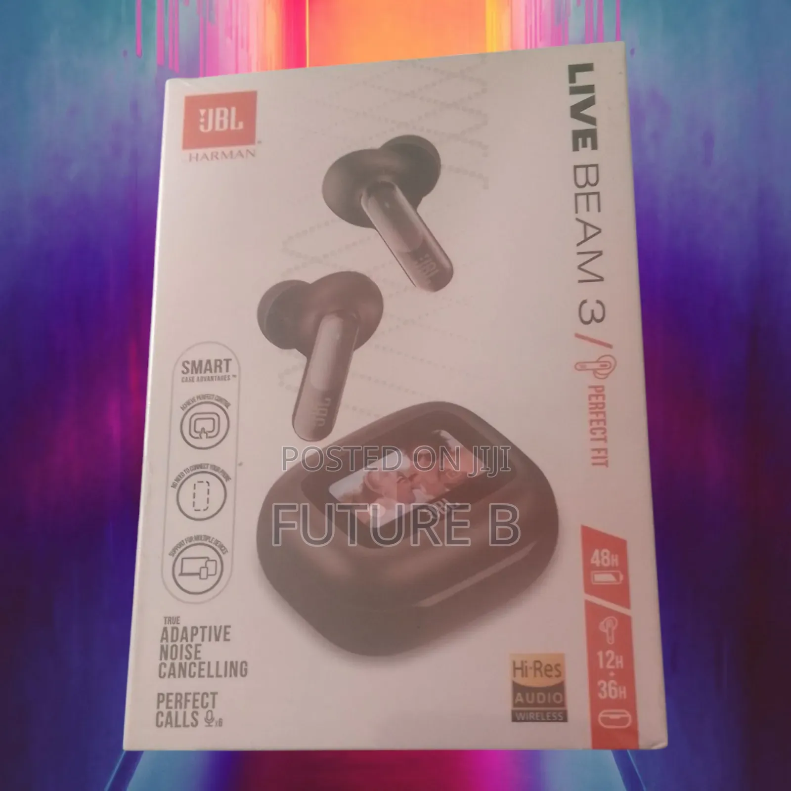 JBL Live Beam3 :Crystal-Clear Calls.