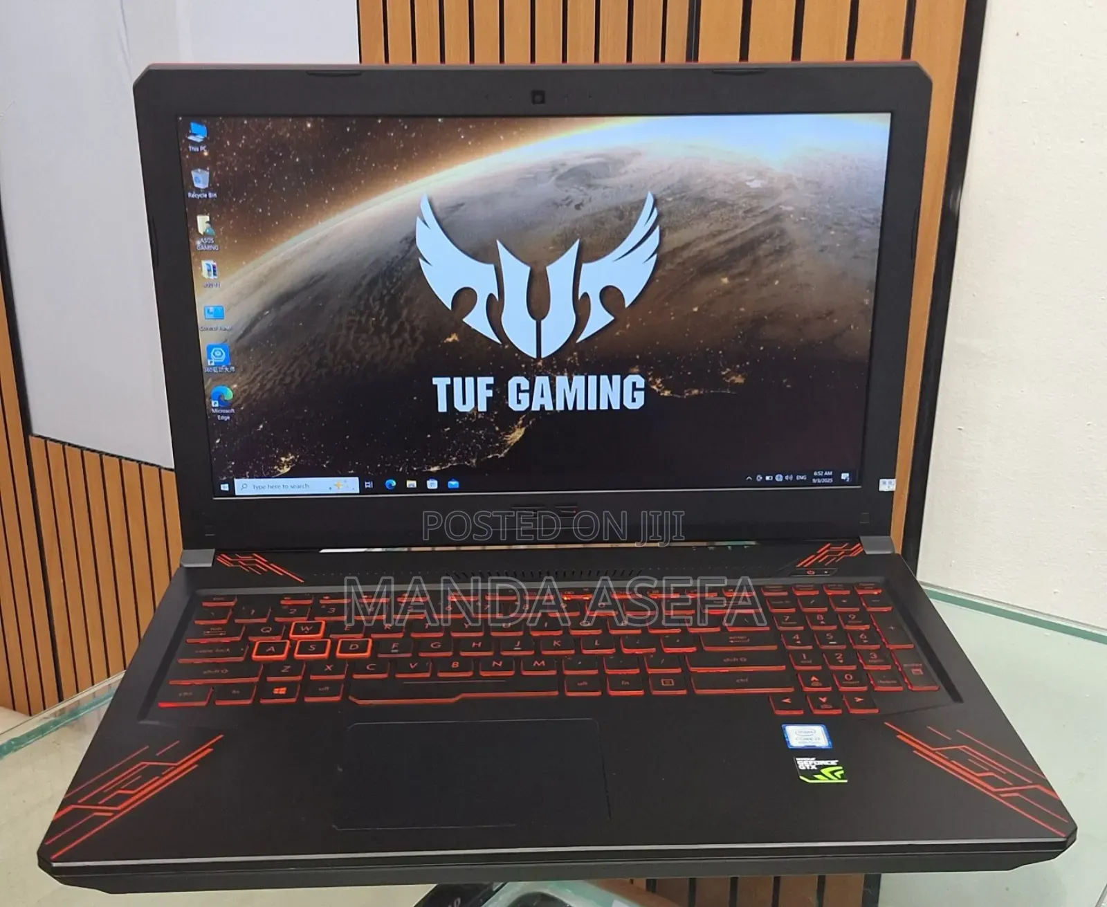 New Laptop Asus TUF Gaming A15 16GB Intel Core I7 HDD+SSD 1T