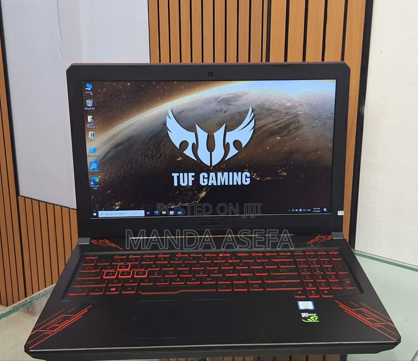 New Laptop Asus TUF Gaming A15 16GB Intel Core I7 HDD+SSD 1T