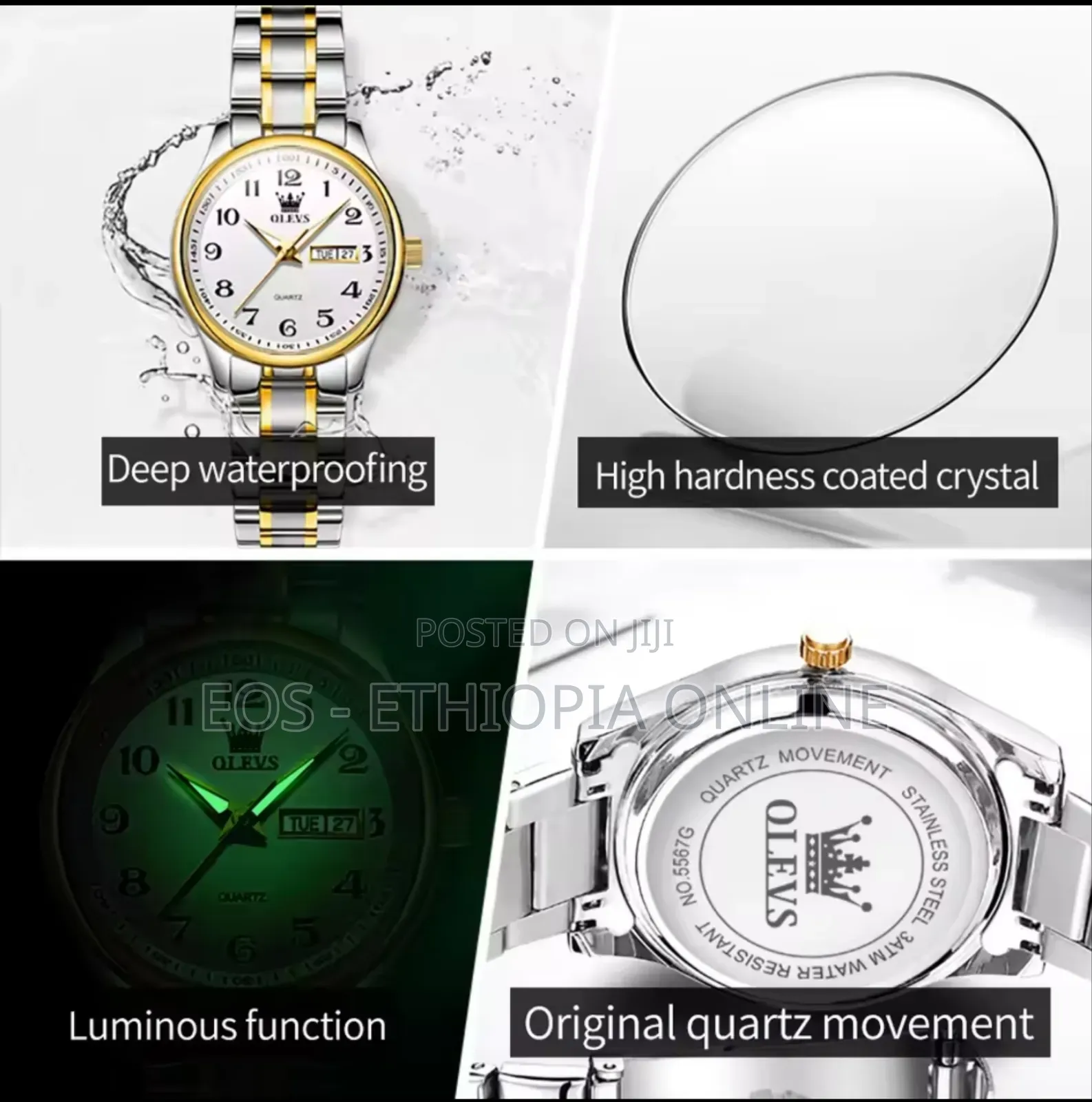 Olevs Brand Quartz Women's Watch [Preorder]