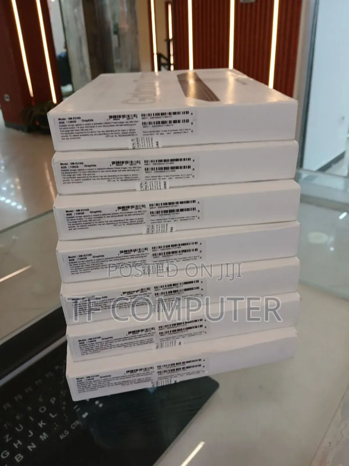 New Samsung Galaxy Tab A9+ 128 GB Black