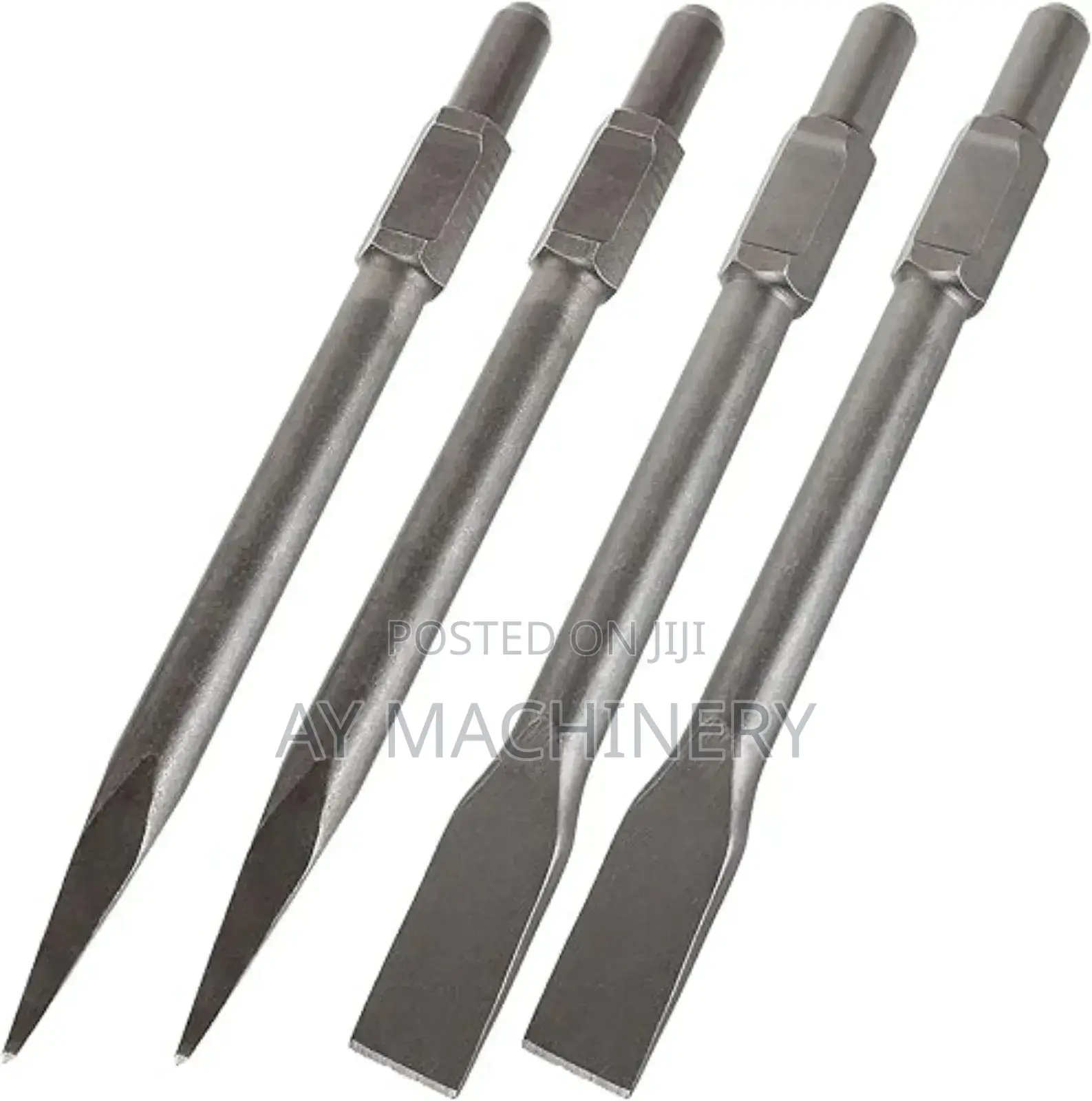 የጃክ ሀመር ፑንታ SDS Hex Chisel Set for Demolition Breaker Jackhammer