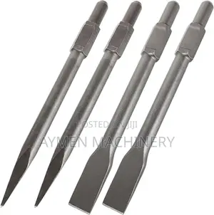 Photo - የጃክ ሀመር ፑንታ SDS Hex Chisel Set for Demolition Breaker Jackhammer