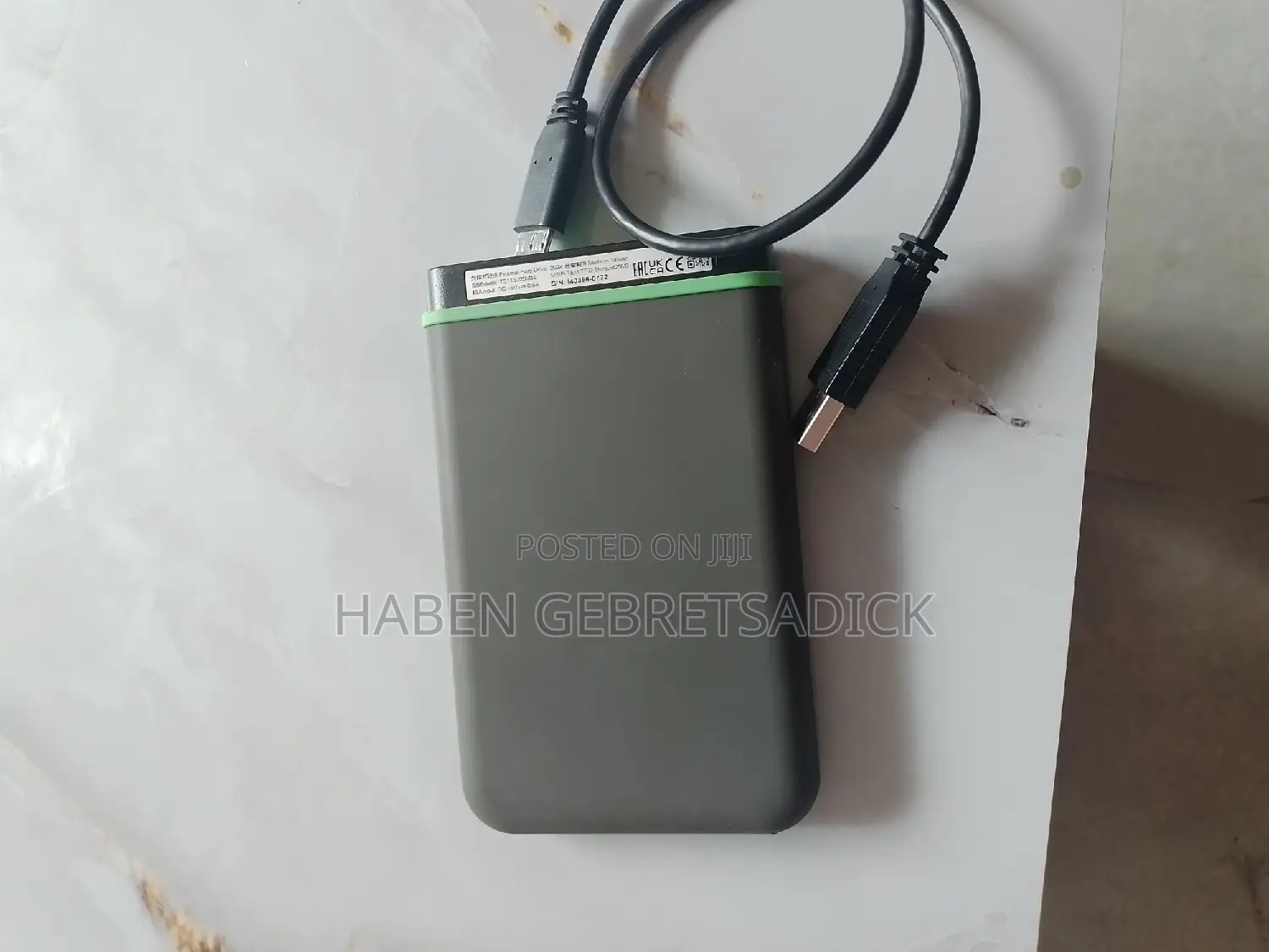 Trwnscend 1tb Harddisk ለትንሽ ጊዜ ያገለገለ