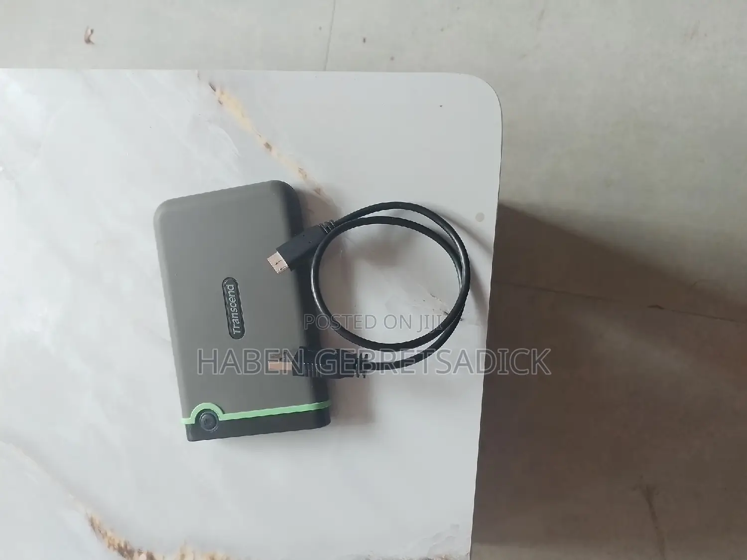 Trwnscend 1tb Harddisk ለትንሽ ጊዜ ያገለገለ