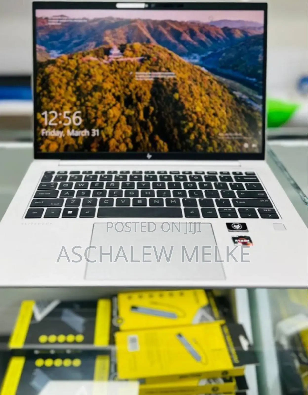 New Laptop HP EliteBook 845 G7 16GB AMD Ryzen 5 SSD 512GB