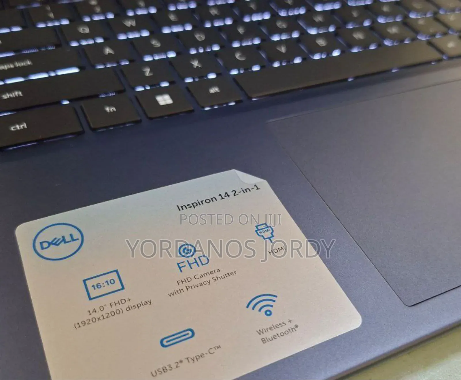 New Laptop Dell Inspiron 14 16GB AMD Ryzen 7 SSD 1T