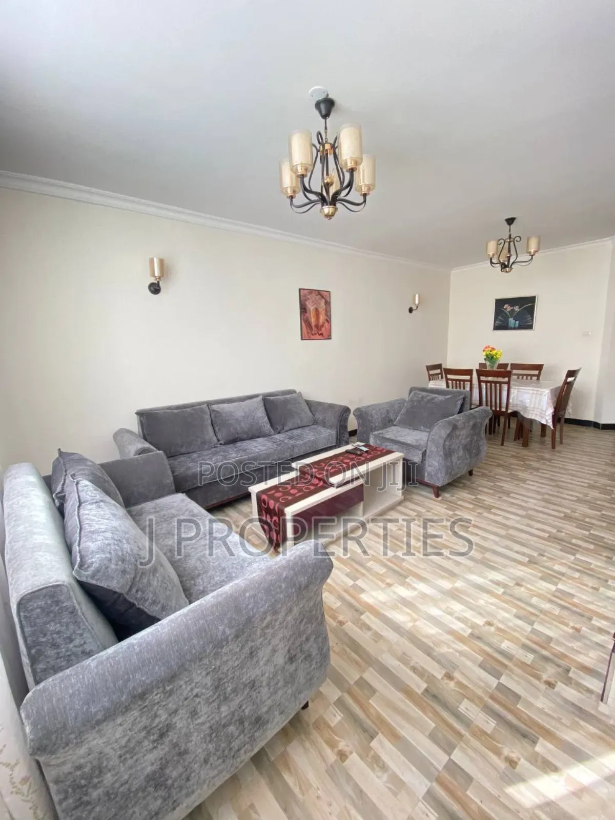 Furnished 3bdrm Apartment in Yeka for rent