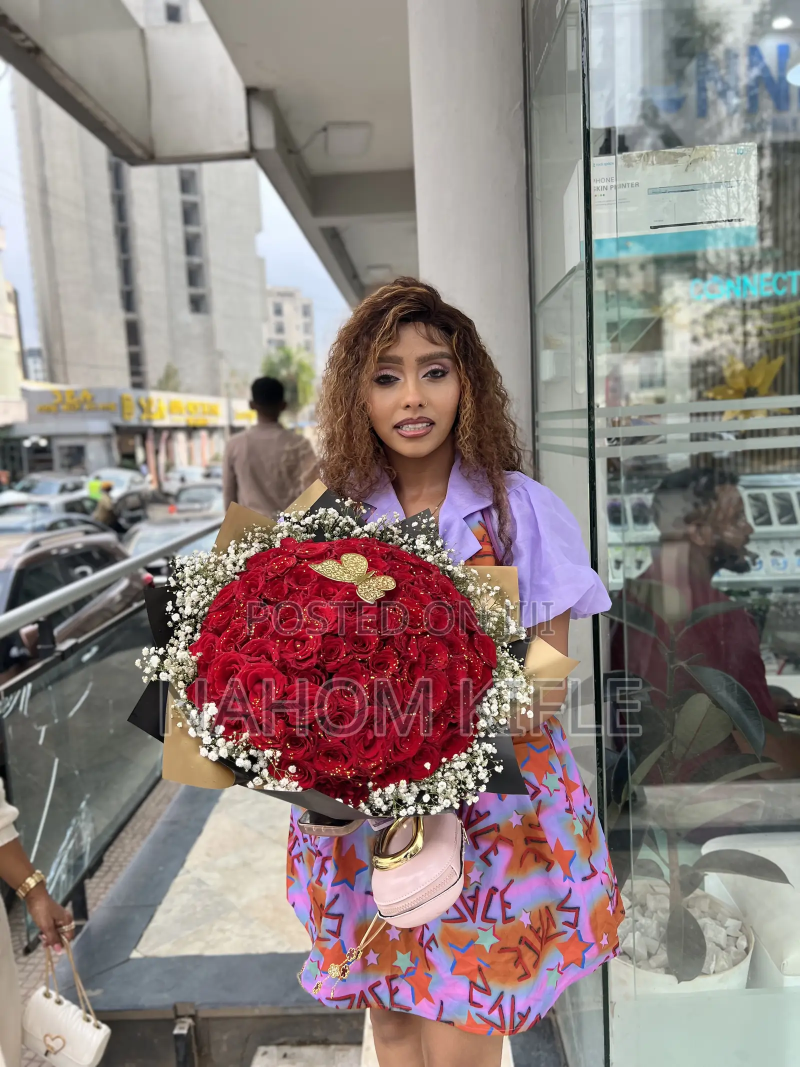 New Year Flower Gift