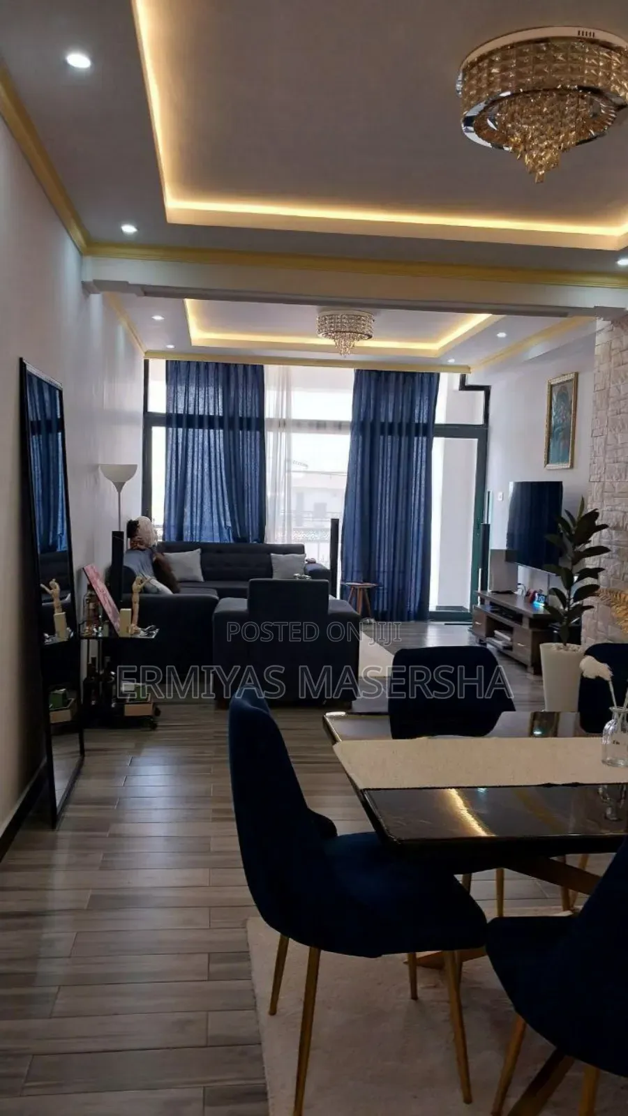 Furnished 3bdrm Apartment in Yeka for sale