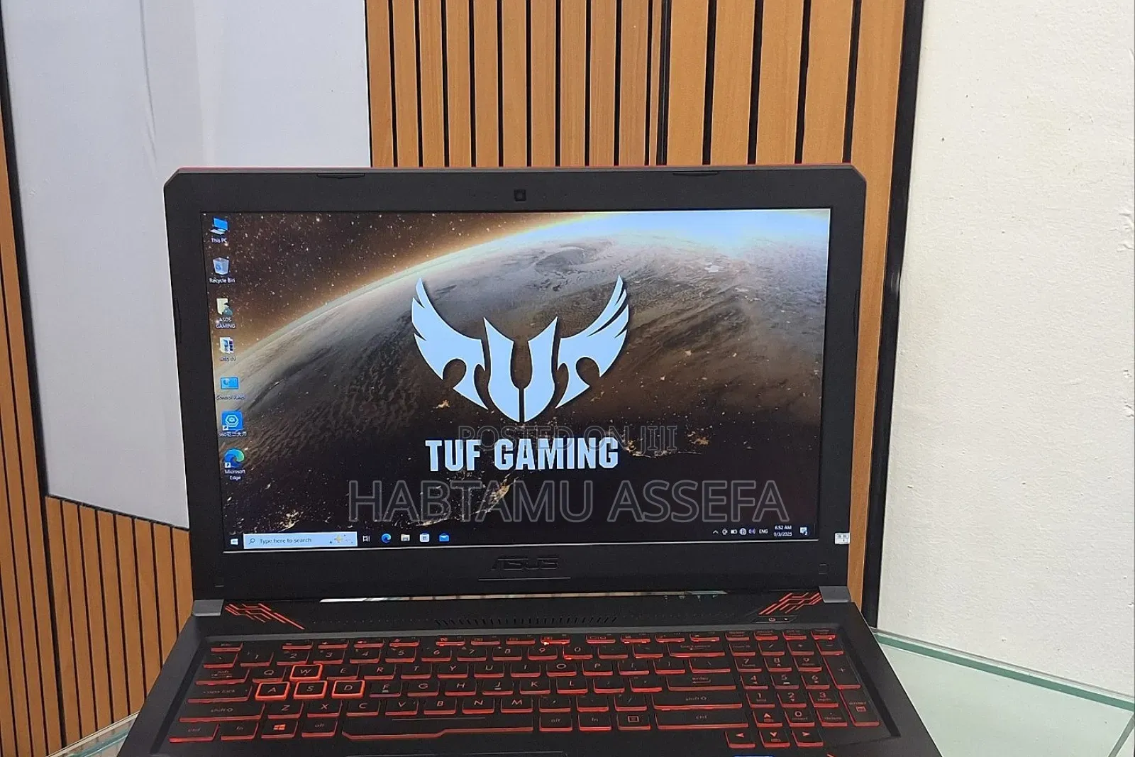Laptop Asus TUF Gaming A15 16GB Intel Core I7 HDD+SSD 1T