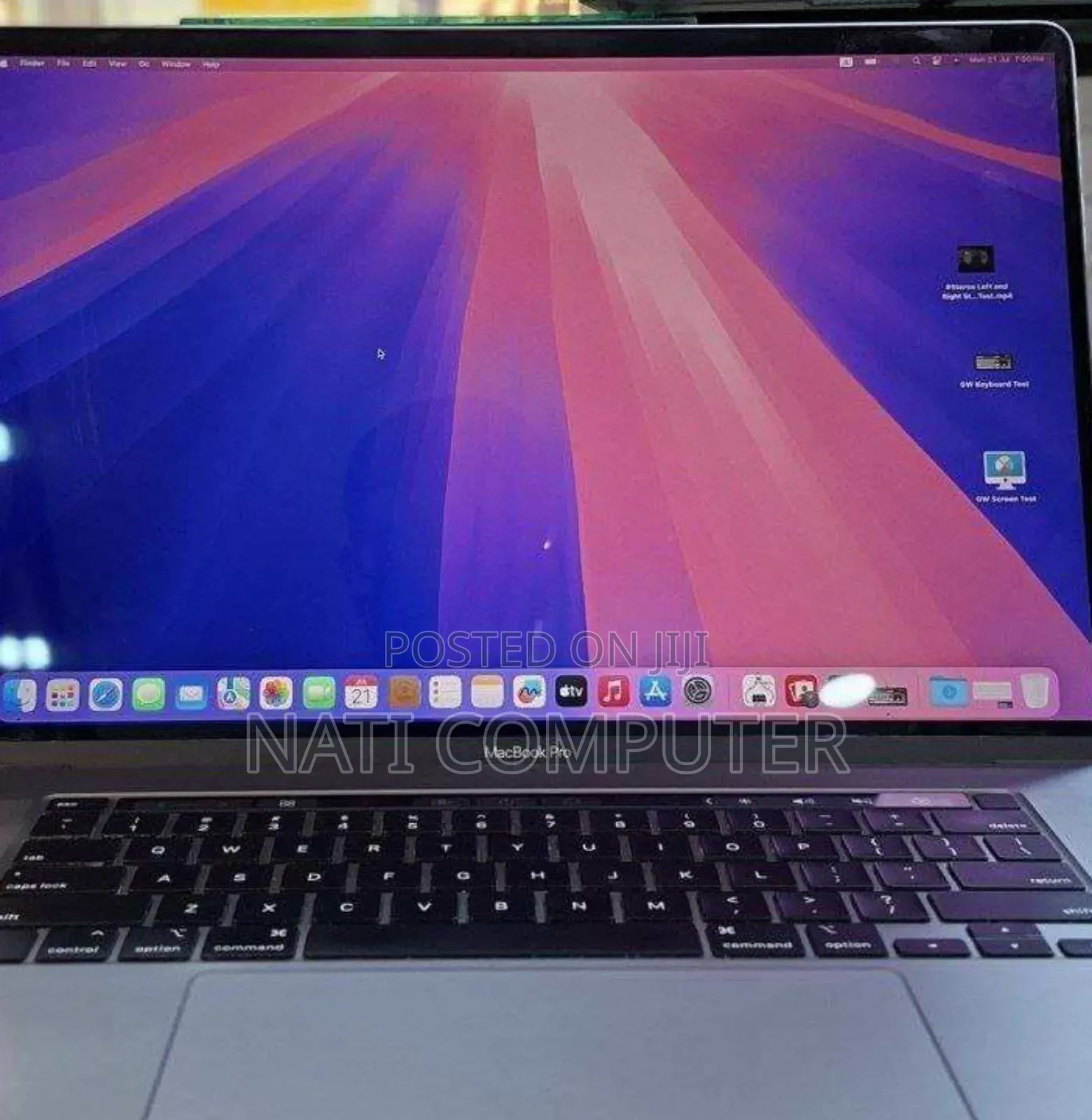 New Laptop Apple MacBook Pro 2019 32GB Intel Core I7 SSD 1T
