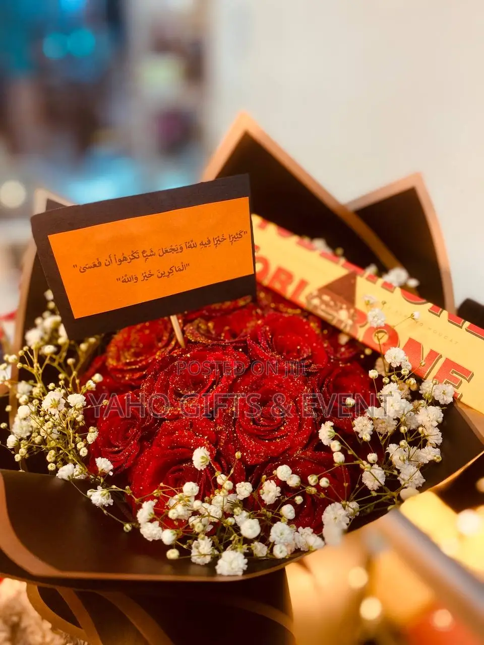 Flower With Chocolate