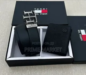 Tommy Hilfige_r Premium Quality Belt Wallet Combo