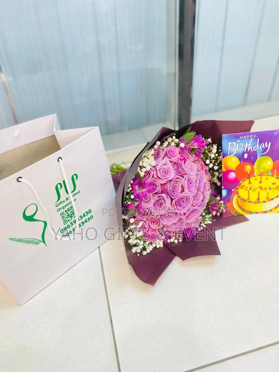 Purple Flower for Gift