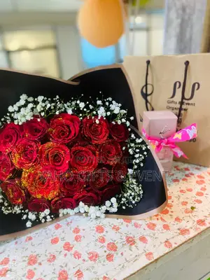 Flower With Perfume Gift