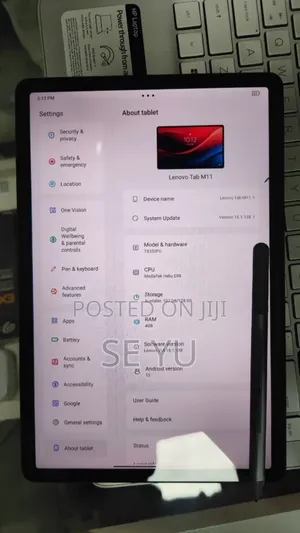 Photo - New Lenovo Tab M11 128 GB Gray
