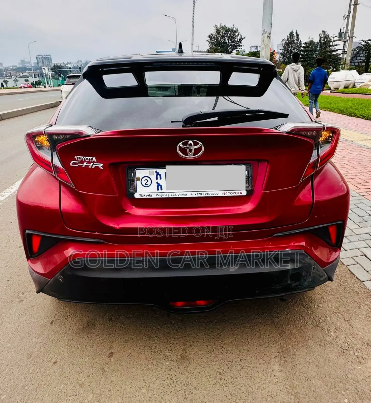 Toyota C-HR 2020 Burgundy