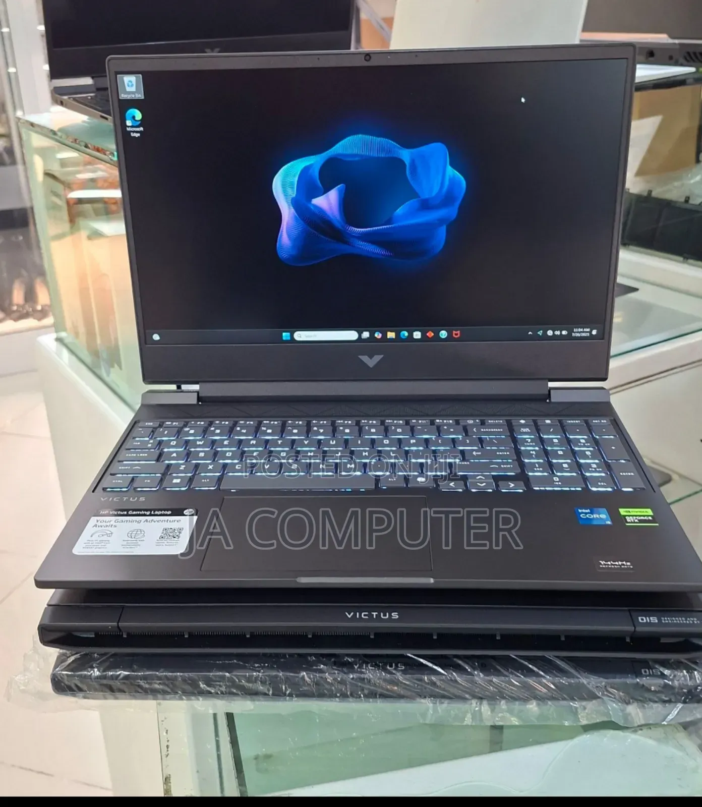 New Laptop HP Victus 15 8GB Intel Core I5 SSD 512GB