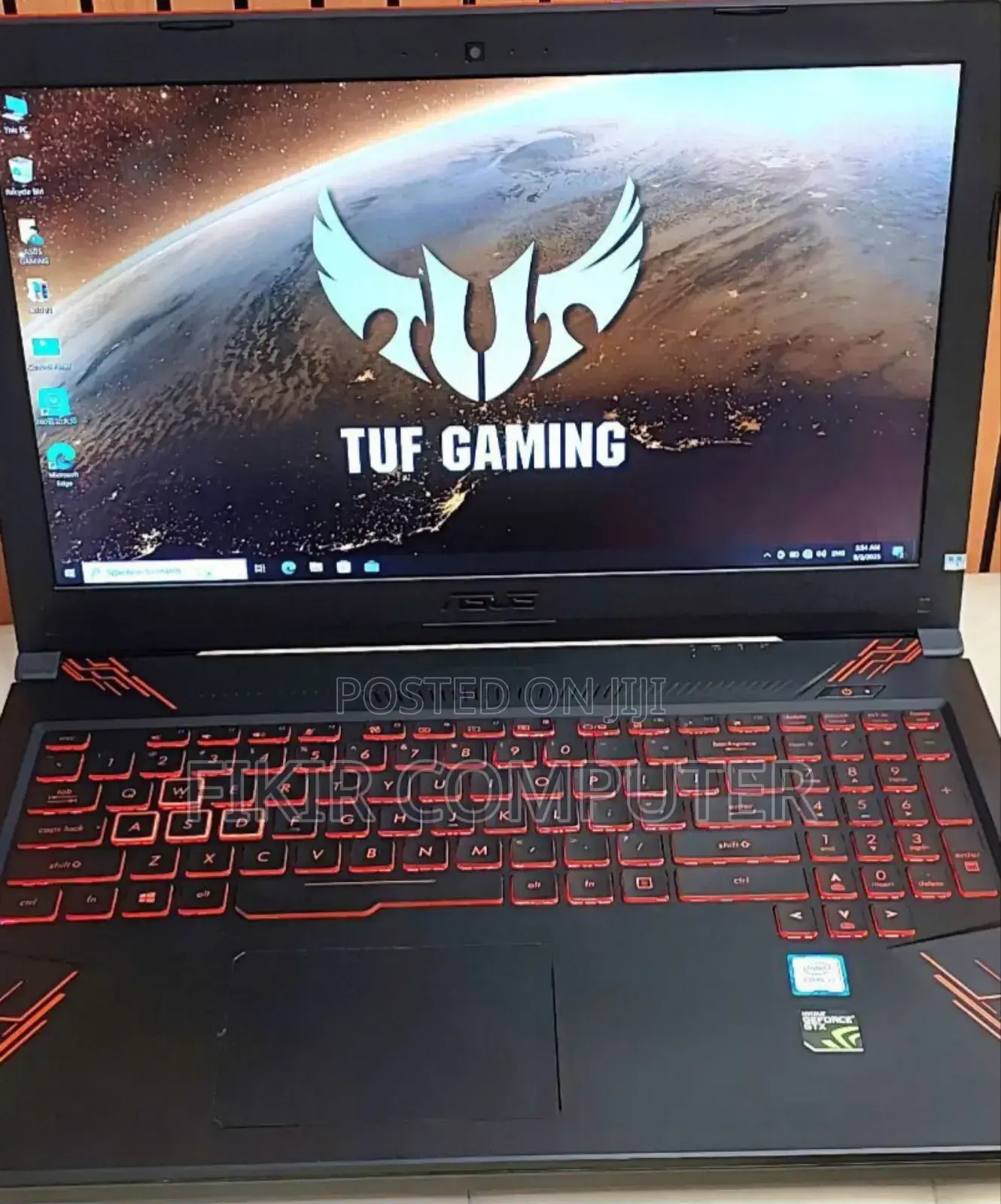 New Laptop Asus TUF Gaming A15 16GB Intel Core I7 SSD 128GB