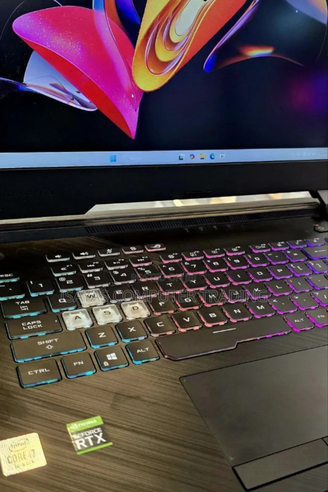 New Laptop Asus ROG Strix G15 16GB Intel Core I7 SSD 1T