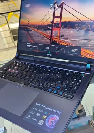 New Laptop MSI Vector GP66HX 12UGS 16GB Intel Core I9 SSD 1T