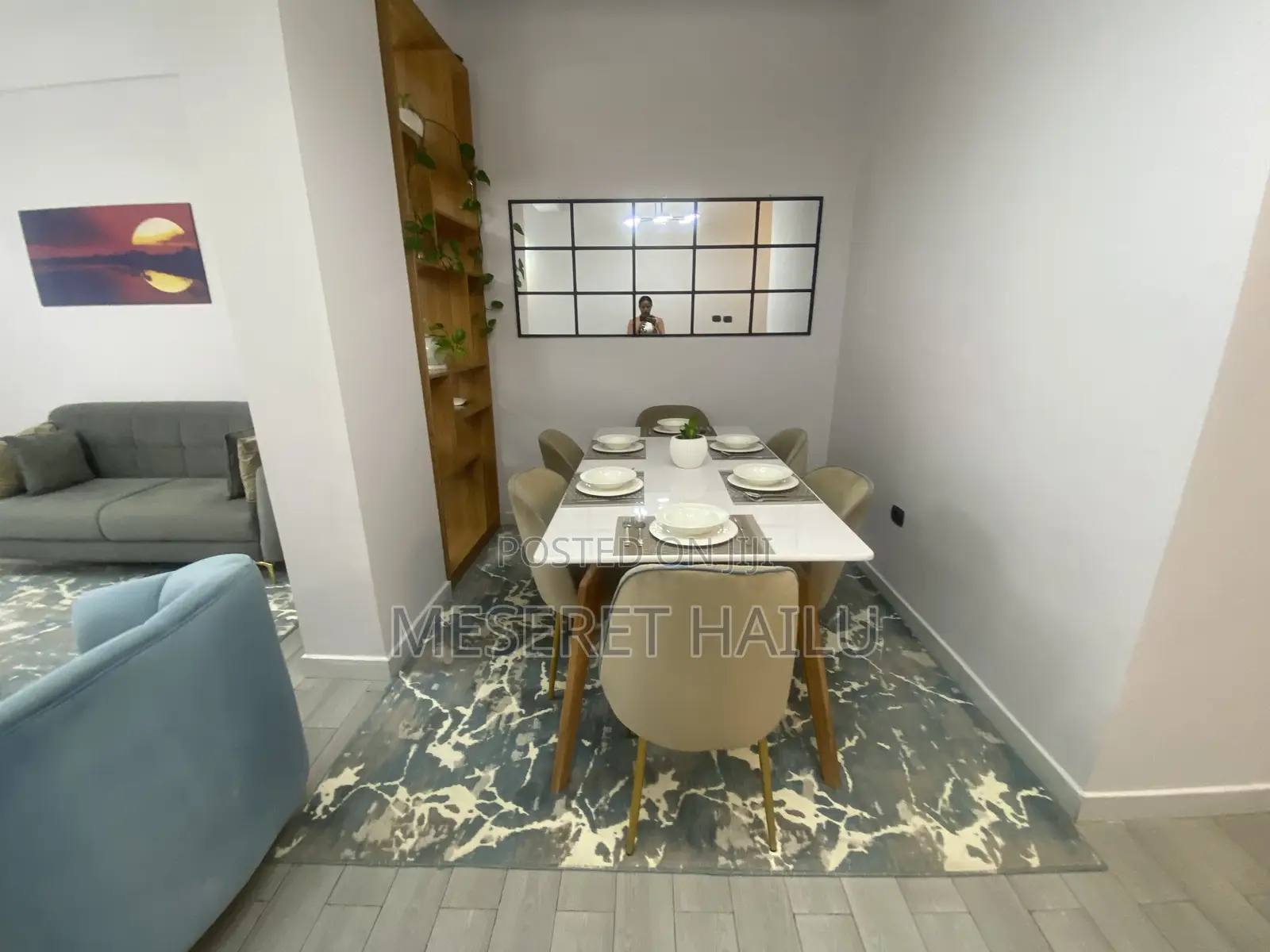 Furnished 3bdrm Apartment in Bole for rent