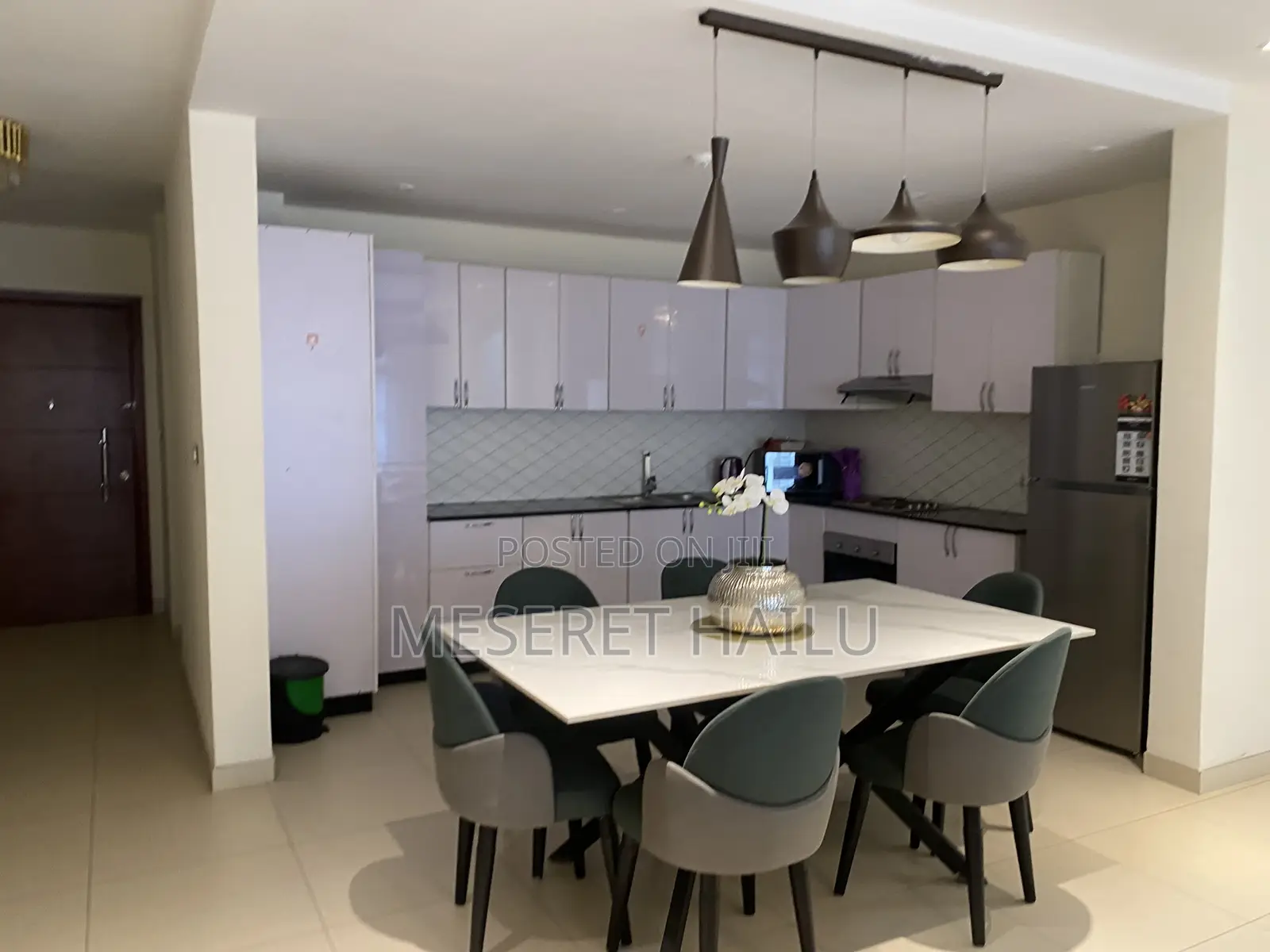 Furnished 3bdrm Apartment in Bole for rent