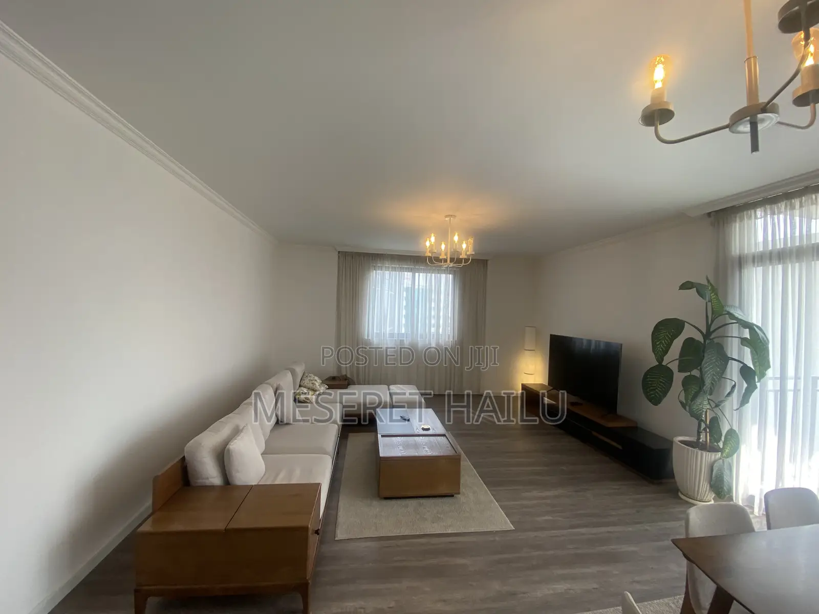 Furnished 3bdrm Apartment in Bole for rent