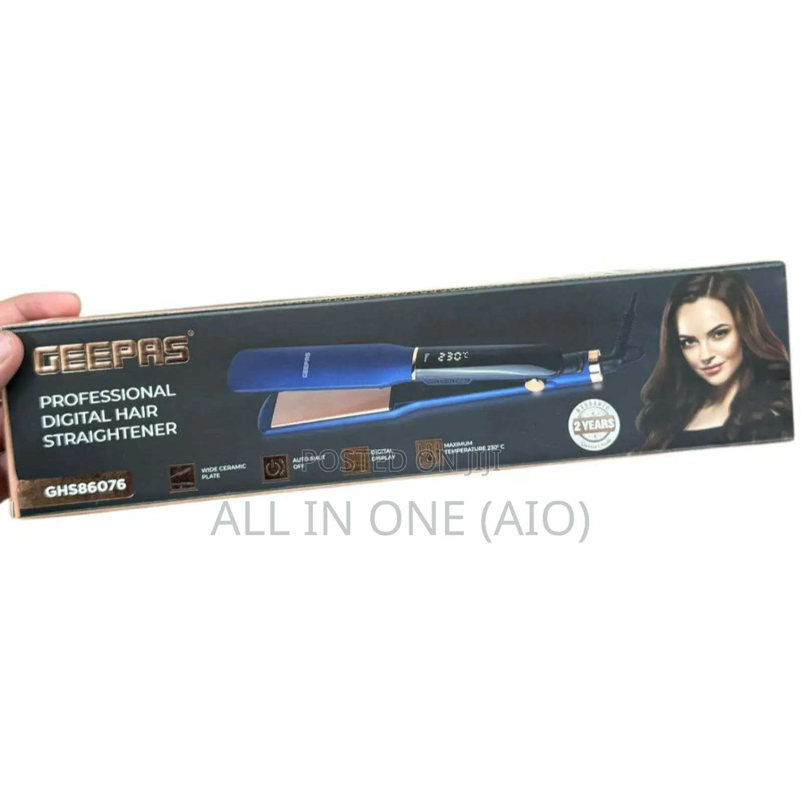 Geepas Professional Digital Hair Straightener- Ghs86076