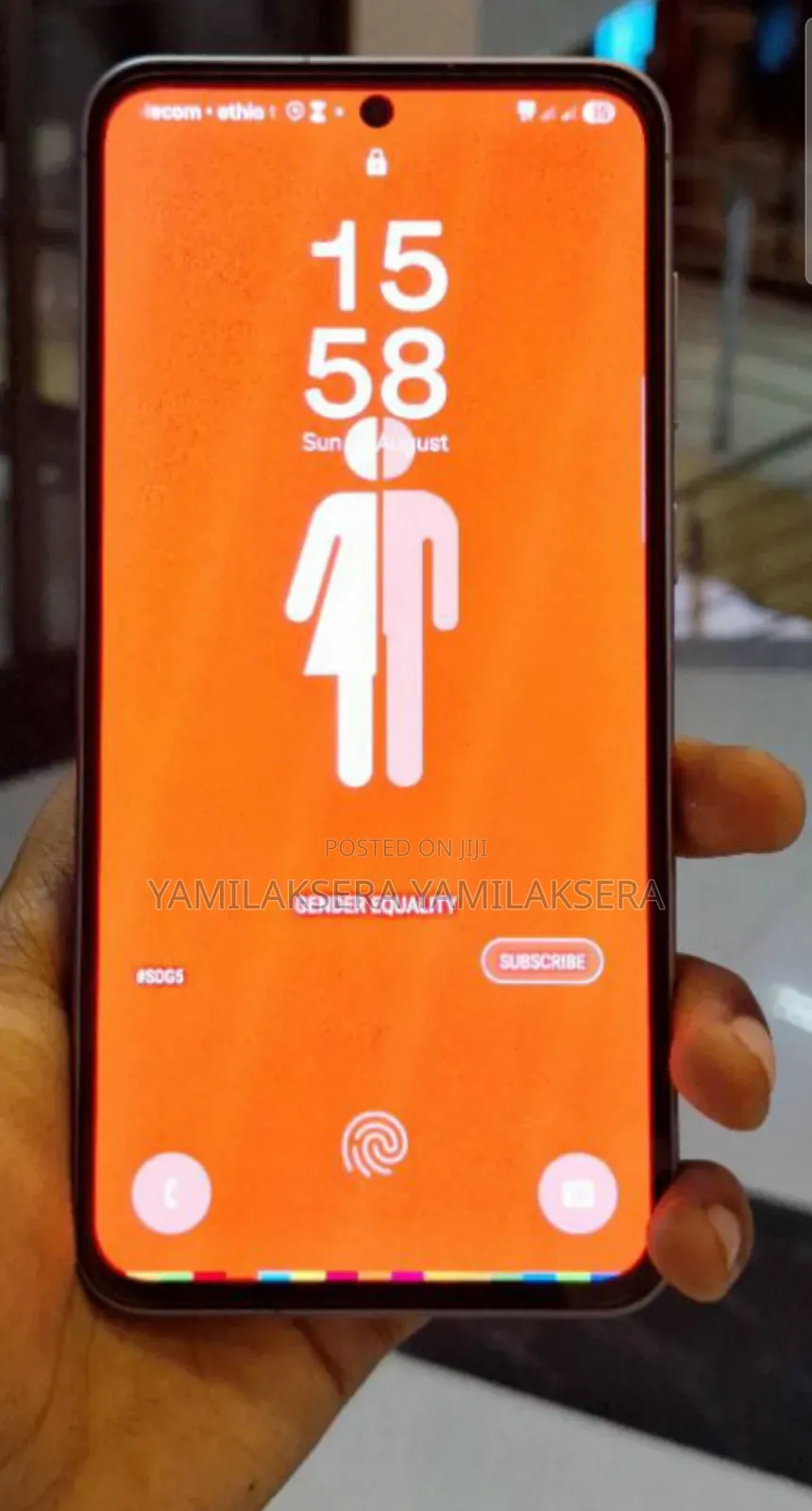 New Samsung Galaxy A56 256 GB Yellow