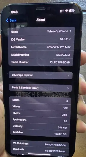 New Apple iPhone 12 Pro Max 256 GB Blue