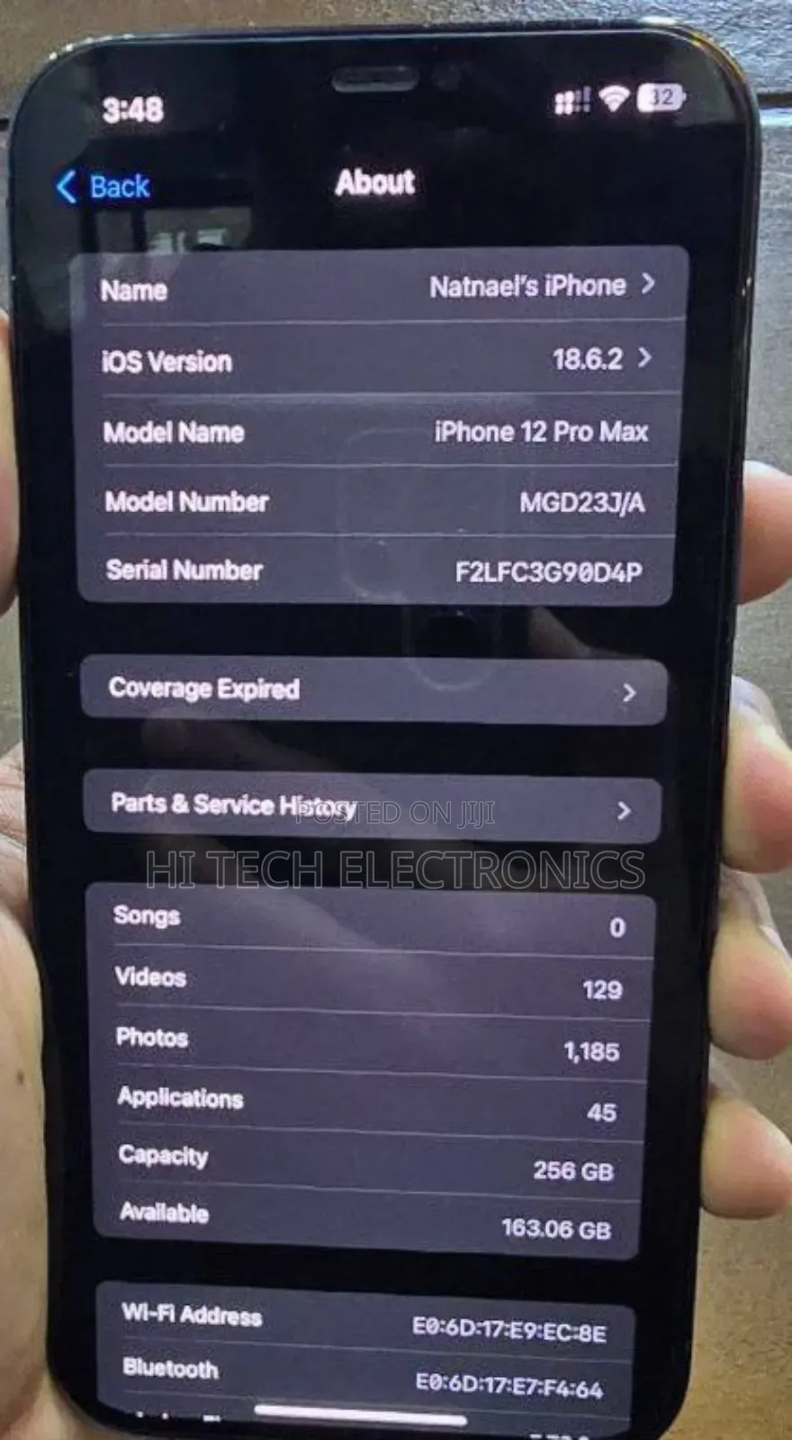 New Apple iPhone 12 Pro Max 256 GB Blue