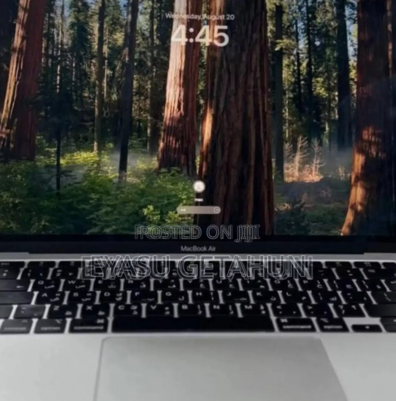 New Laptop Apple MacBook Air 2020 M1 8GB Apple M1 SSD 256GB