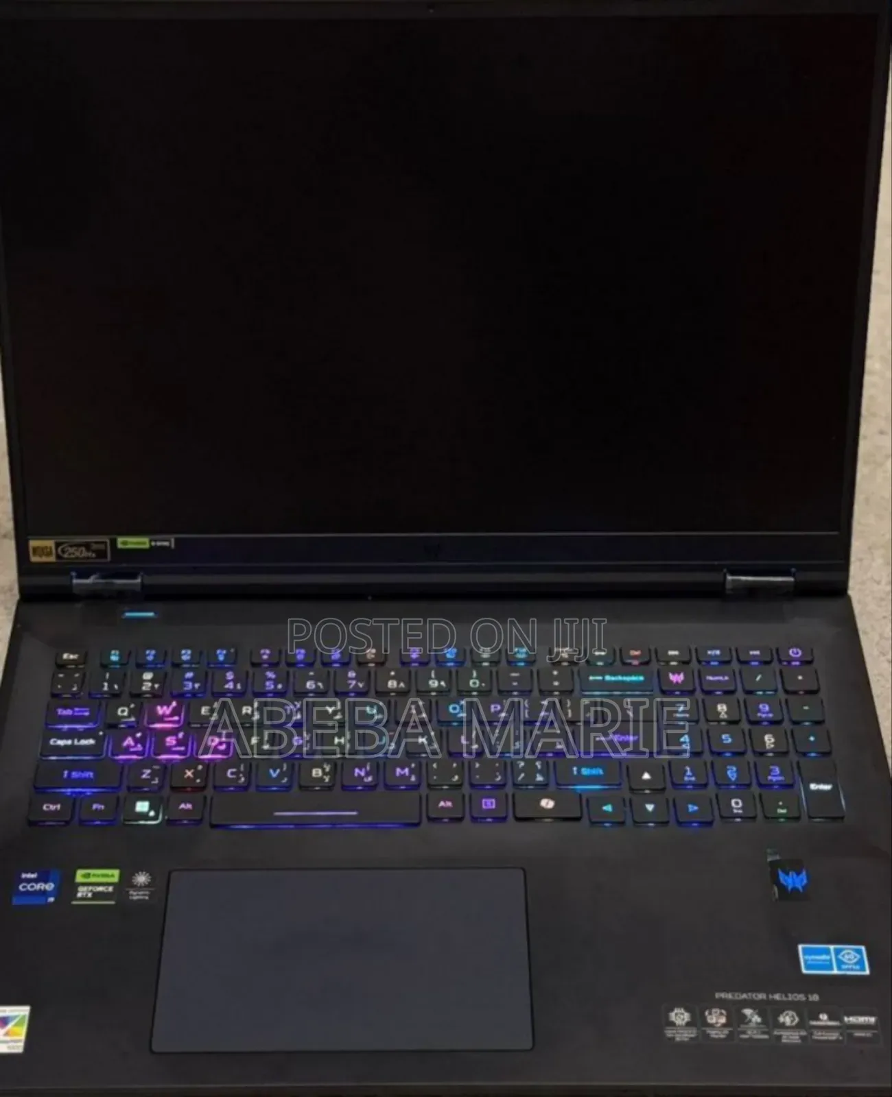 New Laptop Acer Predator Helios 300 32GB Intel Core I9 SSD 1T