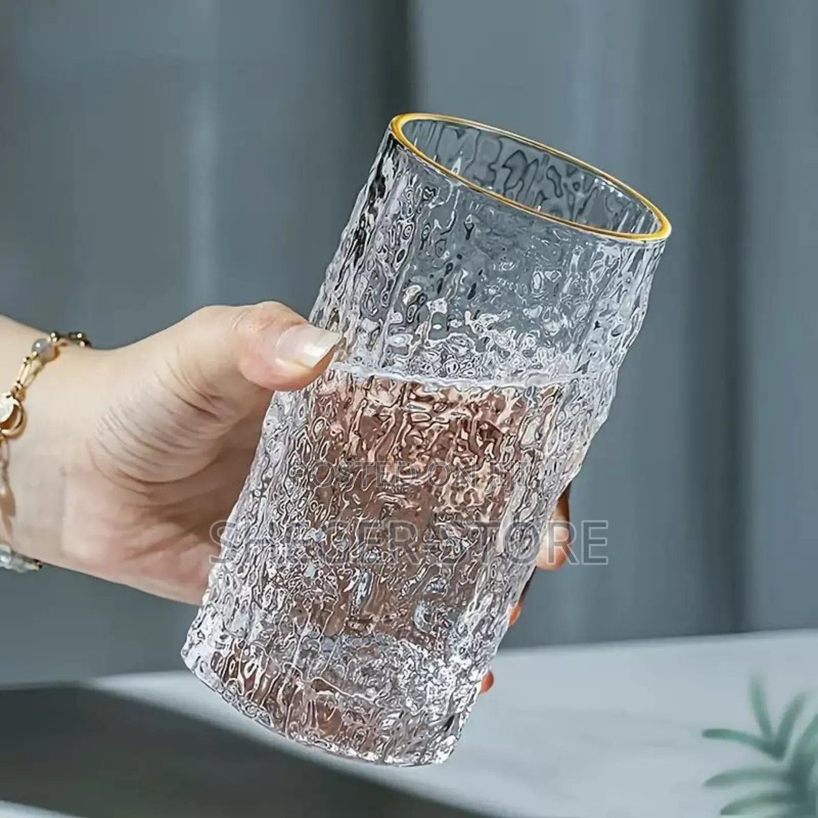 Vintage Water and Juice Glass Cup (እጅግ ውብ የሆኑ የውሃ መጠጫ ብርጭቆዎች)