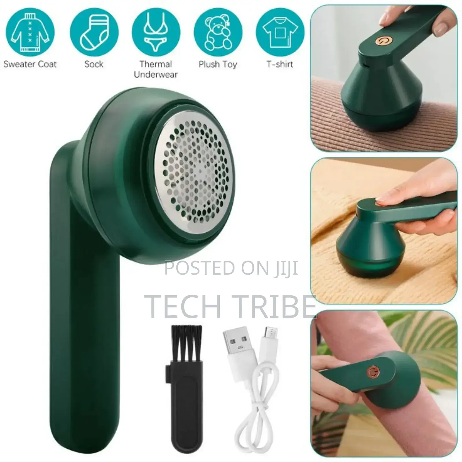 Rechargeable Lint Remover - Renew Your Fabrics With Ease!